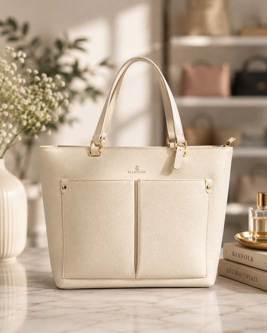 Boby Ivory Grace Tote